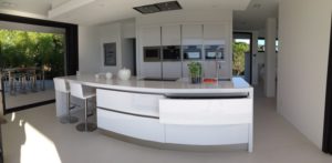 Cuisine d'une villa en Corse à Pinarello