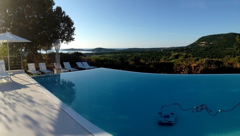 Piscine de maison à Porto Vecchio