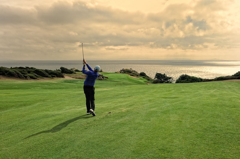 Villa en Corse près d'un golf
